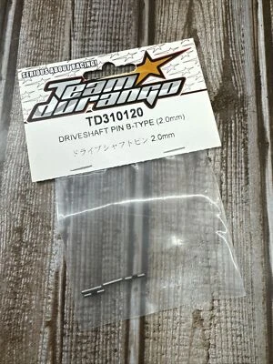 Vintage Team Durango TD310120 Driveshaft Pin B Type DEX410 v3 v4 DEX410R - Image 1 of 2
