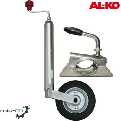 AL-KO 1222434 Stützrad Ø 48 mm, Stützlast 150 kg mit Klemmbügel Ø 48 mm, starr - Bild 1 von 3