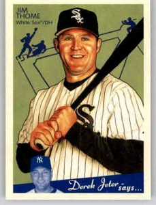2008 Upper Deck Goudey Jim Thome Base Card MLB PWE UD White Sox #44 - Picture 1 of 2
