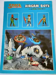 AIRGAM BOYS SPACE Action Figuren Spielzeugmesse Händler Mitarbeiter FRANZÖSISCH Werbung Slick - Bild 1 von 14