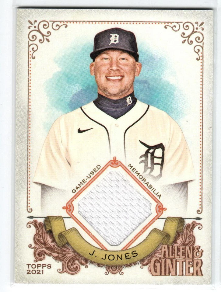 2021 Topps Allen and Ginter Relics #AGAJJ JaCoby Jones - Image 1 of 1