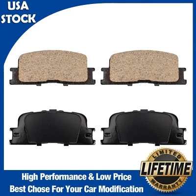 Novo par de pastilhas de freio traseiras de cerâmica para Lexus ES300 2002-2003 Lexus ES330 2004-2006 - Imagem 1 de 4