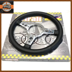 14" Astrali® Classic Car Steering Wheel Fits Moto Lita Boss 100% Genuine Leather - Picture 1 of 5