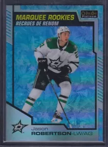 Jason Robertson - 2020 OPC Platinum Marquee Rookies ARCTIC FREEZE #159, /99 - Bild 1 von 1