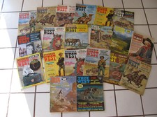 Lot of 20 Vintage MISC Cowboy Western  Magazines 1960's - 1970's