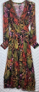 Spy Zone Exchange Dress Tropical Women Size M - Picture 1 of 6