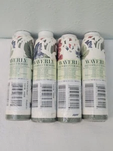 NIP Lot 4 Waverly Pattern Cut Wallpaper Border 5 Yards 5.6" Wide # 579531 Grapes - Picture 1 of 3