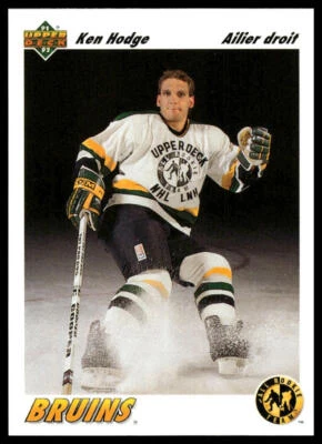 1991-92 Upper Deck French #41 Ken Hodge - Image 1 of 2
