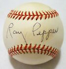 Rare Ray Pepper Dec.96 Psa/Dna 1930'S St. Louis Cardinals Browns Signed Baseball