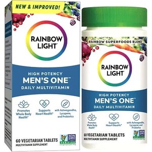 Rainbow Light Men's Vibrance 1 60 Capsules (Pack of 3) - Picture 1 of 1