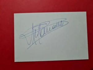 Autografo Antoni Ramallets (+) - firmato - firmato - CF Barcellona - Spagna - Foto 1 di 2