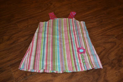 A11- Chez Ami by Patsy Aiken Cotton Blend Dress Size Girls 4 - Image 1 of 4
