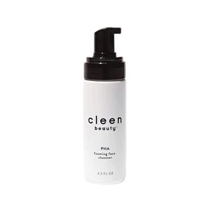 Cleen Beauty PHA Foaming Face Cleanser, Exfoliating Gentle Face Wash, 4.5 Fl Oz