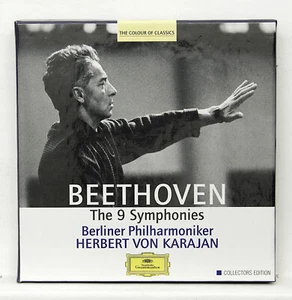 HERBERT VON KARAJAN ⸺ BEETHOVEN The 9 symphonies ⸺ DGG 5xCDs NM - Foto 1 di 2