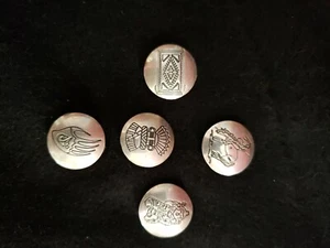 Vintage Hopi Sterling Button Covers 16.91 grams - Picture 1 of 10