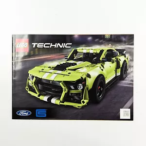 Nuovo LEGO® Technic Ford Mustang Shelby GT500 42138 - SOLO istruzioni - Foto 1 di 3