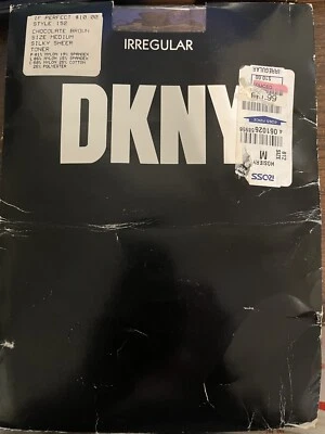 Pantimedias Donna Karan New York Irregular Talla Med. Tónico transparente marrón chocolate Foto 1 de 4