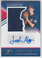 2018 USA BB Stars/Stripes Silhouettes Signature Jerseys #122 Joshua Alger/199