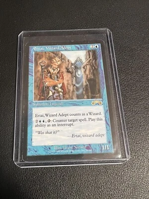 MTG Ertai, Wizard Adept Exodus Regular Rare (MTG799) - Image 1 of 2