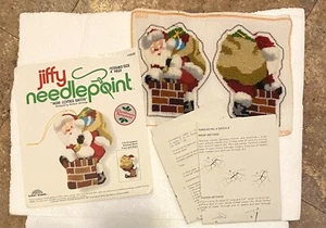 Sunset Designs Jiffy Needlepoint Ornamento 3D - #5020 Arriva Babbo Natale B - Foto 1 di 5