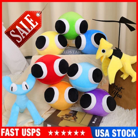 US NEW Rainbow Friends plush,Favor Cute Animal Toy,11.8" inch Kids Birthday Gift Cover