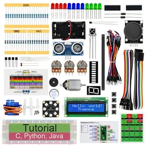 Freenove Super Starter Kit for Raspberry Pi Pico 1 2 W Tutorial Python C Java - Photo 1/35