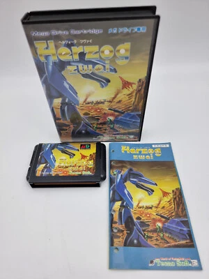 HERZOG ZWEI SEGA MEGADRIVE JAPAN Used - Image 1 of 4