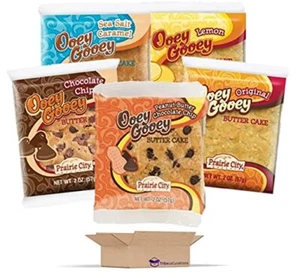 Ooey Gooey Butter Cakes Variety Pack | 5 Flavors | 10 Count - Picture 1 of 7