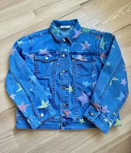 Stella McCartney kids star print denim jacket - Picture 1 of 3