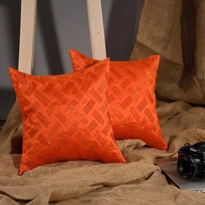 decorative throw pillow for couch designer cushion cover living room pillows 2pc - Picture 1 of 7