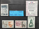 lot timbres france neufs** année 1964 n° 1407 1408 1409 1410 1411