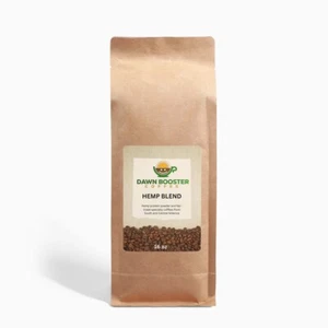 Organic Hemp Coffee Blend - Medium Roast (16oz) - Picture 1 of 2