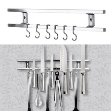 Cucina in acciaio inox Cucinare Utensile da Tool & magnetico Coltello SUPPORTO RACK BARRA DI BLOCCO
