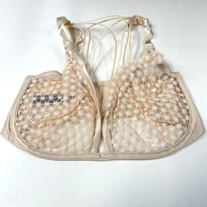 NEU Victoria's Secret Plunge-BH ungefüttert 34DDD einfarbig beige Starburst #1418 - Bild 1 von 6