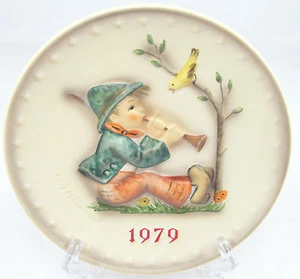 Hummel Goebel 9º Plato Anual 1979 Lección de Canto Anuario W Alemania - Imagen 1 de 9