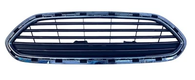 2014-2019 Ford Fiesta   Upper Bumper Grille  Chrome Genuine - Image 1 of 4