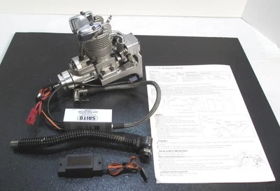 SAITO FG-14C 13.5cc 4-cycle gasoline engine with muffler, used for R/C airplane - Image 1 of 4