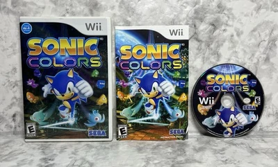 Sonic Colors (Nintendo Wii, 2010) CIB Complete Tested & Working  - Image 1 of 2