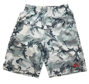 Boys Nike SB Grey Camouflage Basketball Style Shorts Size L - Picture 1 of 5