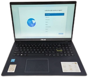 Asus VivoBook L510MA 15.6" Laptop Intel Celeron 128GB SSD Win11 Used Good - Picture 1 of 7