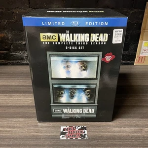 The Walking Dead: The Complete Third Season (Blu-ray, 2012) Brand New + Sealed - Picture 1 of 7