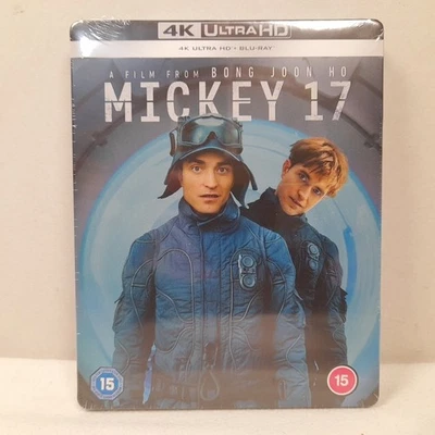 Mickey 17 Steelbook Limited Edition (hmv Exclusive) [18] 4K UHD - Image 1 of 4