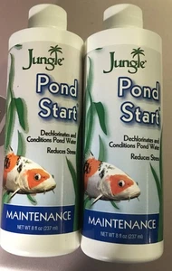 Jungle Pond Start Wartung Entchlorung & Bedingungen Teichwasser 8 Unzen Menge 2 - Bild 1 von 3