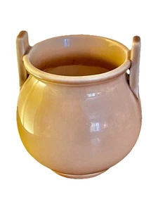 1945 Rookwood Pottery Art Deco Asian Style Matte Brown Double Handled Vase 6887 - Picture 1 of 6