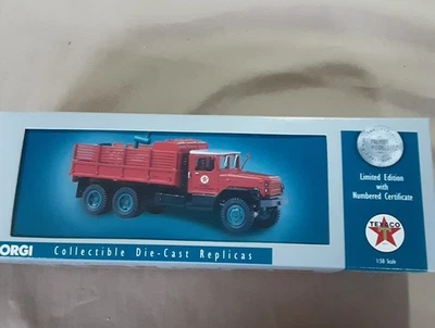 Corgi 2 1/2 Ton Truck W/ Generator & Fuel Tank Texaco Die-Cast # 50201 - Image 1 of 4