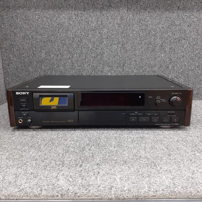 SONY DTC-59ES DAT Deck Digital Audio Tape Player Recorder Black from Japan Used - Image 1 of 4
