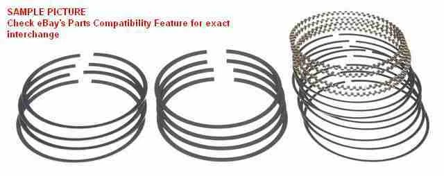 2005-2008 Audi VW A3 A4 Passat Jetta GTI Eos L4 2.0 Turbo New Piston Ring Set - Image 1 of 1