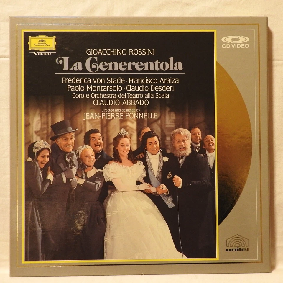 CD Video - Rossini - La Cenerentola - Ponnelle - Deutsche Grammophon - Bild 1 von 4