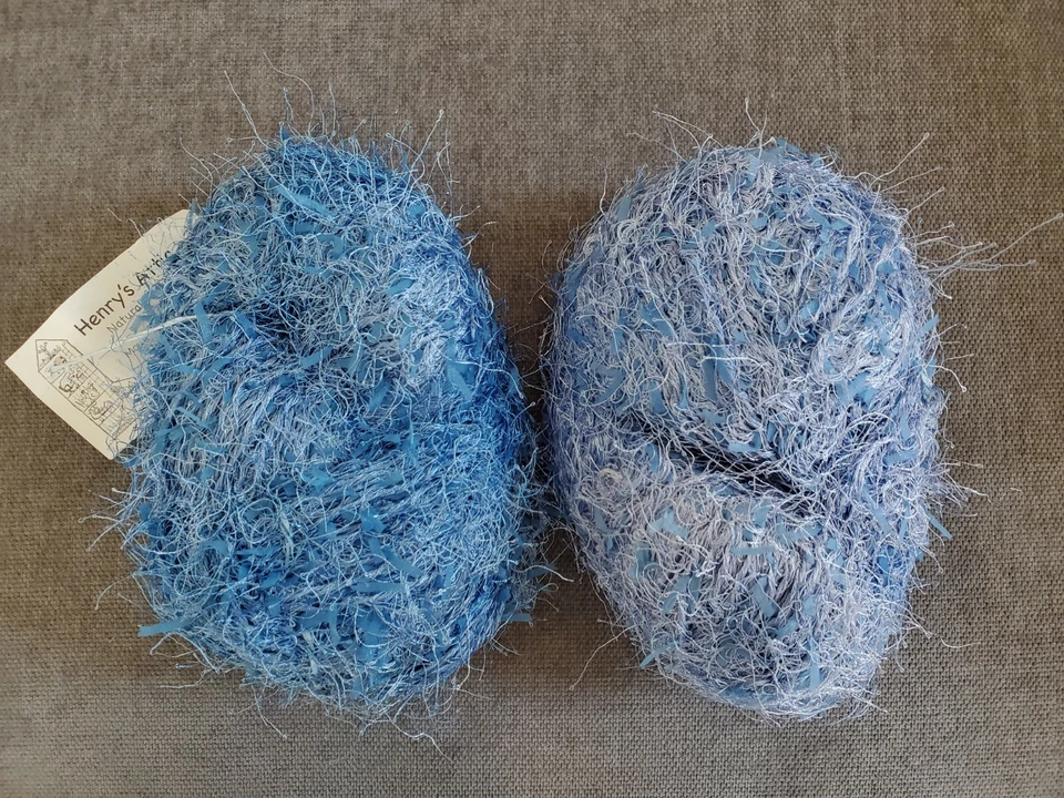 SALE! 1 lb Hand-Dyed Ballerina  Eyelash Yarn  -Sterling Orchid    - Image 1 of 4