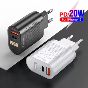 Caricabatterie RAPIDO 20w COMPLETO di cavo Samsung Apple Huawei Iphone 12 13 - Foto 1 di 5